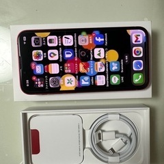iPhone13mini 128G RED 美品 SIMフリー
