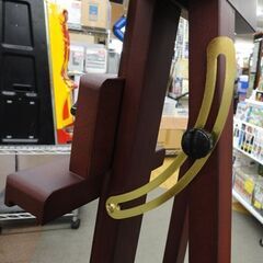 ヴァンゴッホ デッサンイーゼル 1360×505mm F30号 ワインレッド 木製