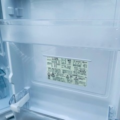 ET2298番⭐️SHARPノンフロン冷凍冷蔵庫⭐️