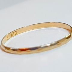 K18 リング クレールカット9号