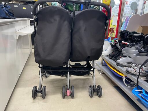 ジモティ来店特価！！】ベビーカー コンビ ツインGC ブラック J-1116