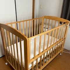 ベビーベッド レギュラー サイズ 家具の中古が安い！激安で譲ります  
