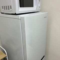 【ネット決済】冷蔵庫 Hisense162L ＆ 電子レンジ Y...
