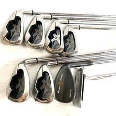 【豪華！】◆Callaway キャロウェイ X-18 等◆ゴルフクラブ 全12本セット＋ キャディバッグ＋付属品多数付き