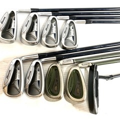 【SOLD OUT！】◆TourStage ツアーステージ ドライバー＋Mizuno MX-19 アイアン 等◆ゴルフクラブ 全13本 ＋ Dunlop キャディバッグ セット