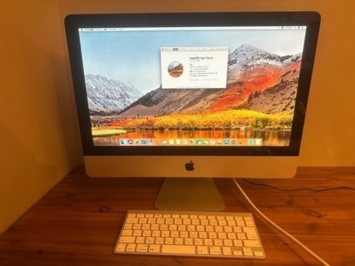 iMac 21.5インチ (2011) MC812J/A  High Sierraクリーンインストール済み　Core i5 2.7GHz メモリー12GB 1TB HDD