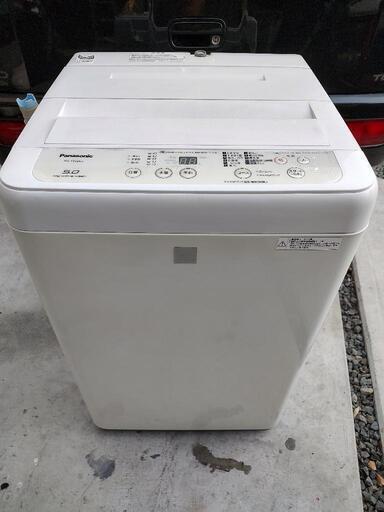 パナソニック　5kg洗濯機です。洗濯槽分解清掃済