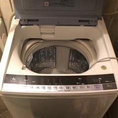 【受渡者決定】2016年製HITACHI 全自動電気洗濯機8kg