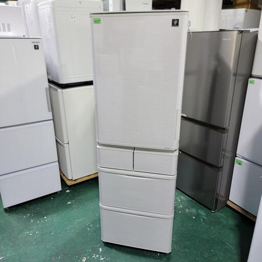 ‍♂️h051125売約済み❌4520‼️配送設置は無料‼️SHARP プラズマクラスター✨自動製氷つき✨412L 5ドア 冷蔵庫