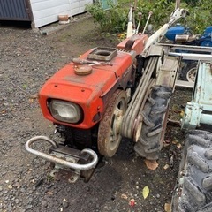 【引取り待ち】【値下げ】昭和レトロ手回し発動機　ヤンマー耕運機　2台