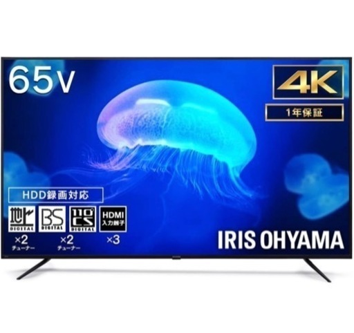 【おまけ付き】IRIS OHYAMA ハイビジョン液晶テレビ　LT-65A620