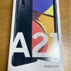 GALAXY A21 数日利用のほぼ新品