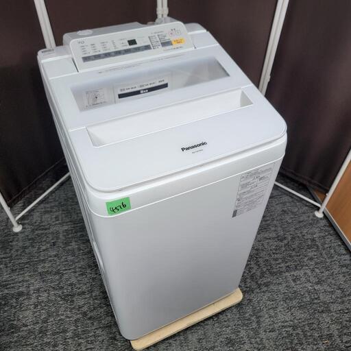 ‍♂️h051113売約済み❌4516‼️配送設置は無料‼️高年式2018年製✨インバーター付き静音モデル✨Panasonic 7kg 洗濯機