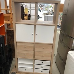 IKEA カラックス 収納シェルフ 76cm×39cm×高さ146cm