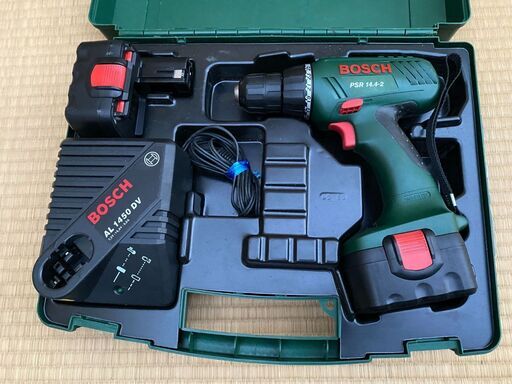 BOSCH　ボッシュ　ドリル　ドライバー　フルセット　　14.4V