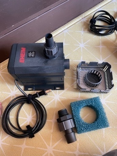 直接引取】アクリル水槽・水槽台・エーハイムポンプセット