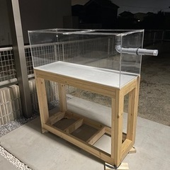 【直接引取】アクリル水槽・水槽台・エーハイムポンプセット 直接引取】アクリル水槽・水槽台・エーハイムポンプセット