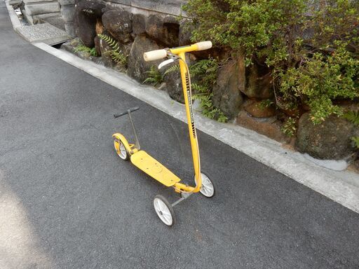 昭和レトロ　希少ホンダローラースルーゴー　HONDA ROLLERTHROUGH　子供用チェーン駆動のキックボード 昭和レトロ 希少ホンダローラースルーゴー HONDA ROLLERTHROUGH 子供用