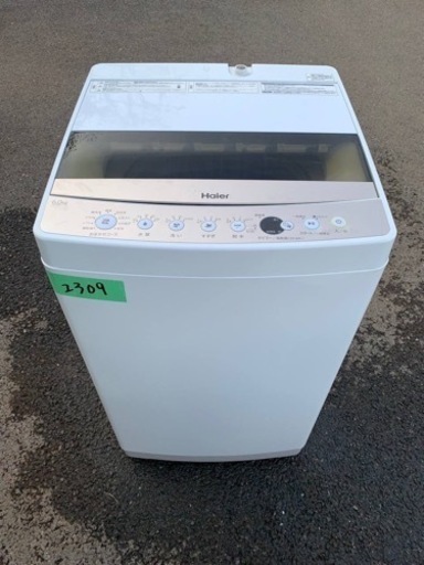 2309番 Haier ✨洗濯機✨JW-C60C ‼️