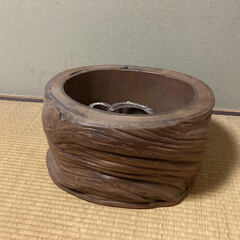 木製　火鉢