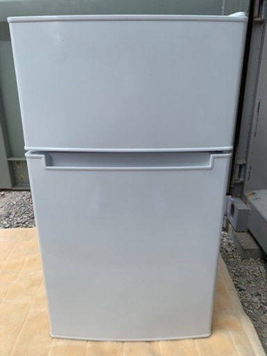 【極美品】ハイアール 冷蔵庫 2022年製 BR-85A ホワイト系 85L