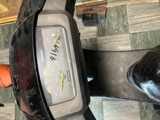 SUZUKI セピア50 不動車両 鍵あり書類有り原付 セピア ZZ 原付 50 通勤