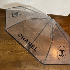 CHANEL 折りたたみ傘　ビニール傘