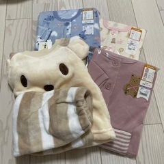 80 サイズ 長袖 パジャマ セット 冬服 まとめ売り ピンク ...