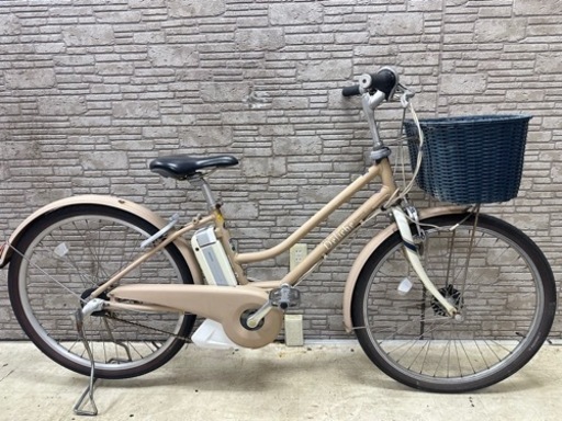 オータムSALE 東京23区配達無料　新基準 ブリヂストン デリーシェ　6Ah リチウム 電動自転車 中古 1504