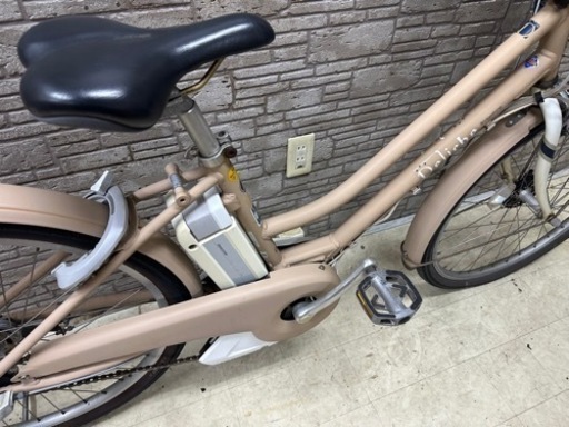 オータムSALE 東京23区配達無料　新基準 ブリヂストン デリーシェ　6Ah リチウム 電動自転車 中古 1504
