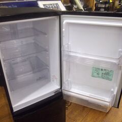 冷蔵庫 146リットル 2016年製 三菱 MR-P15Z-B1 黒 100Lクラス 2ドア MITSUBISHI ブラック 2ドア冷蔵庫 家電 キッチン家電 札幌市 厚別区