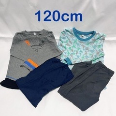 【ネット決済・配送可】子供用パジャマ　2組セット（120cm）