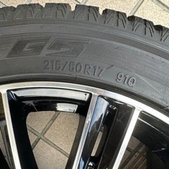 215/50/R17ホイールとタイヤ4本セット 