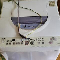 SHARP ES-TG55L　縦型乾燥付き洗濯機