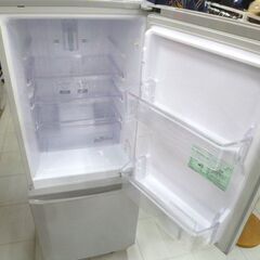 冷蔵庫 146L 2016年製 三菱 MR-P15Z-S 2ドア シルバー 100Lクラス 家電 MITSUBISHI 苫小牧西店 三菱 中古 LB-MRP15ZS 冷蔵庫 2016年モデル 146L MITSUBISHI MR