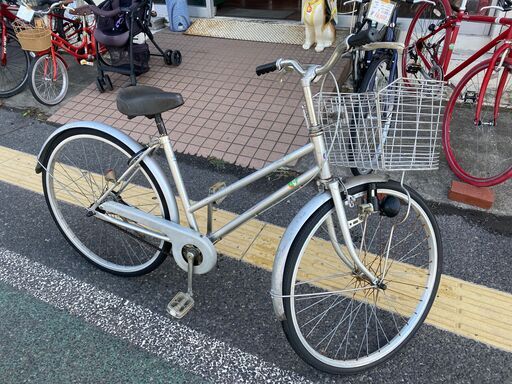 リサイクルショップどりーむ天保山店　No.953　自転車　女性にも乗りやすい26インチ！乗って帰れる♪