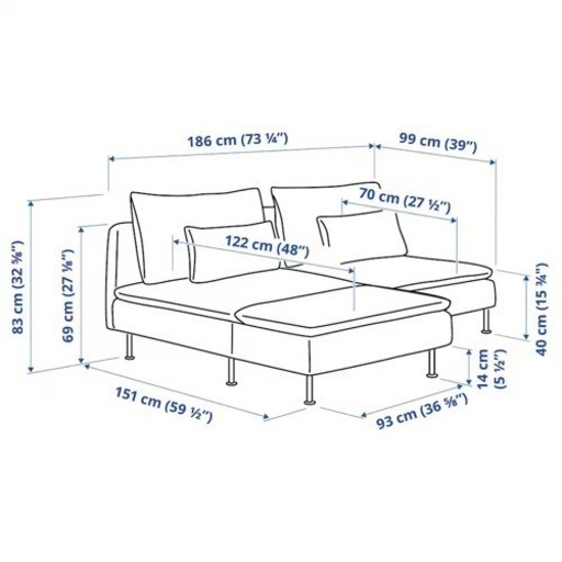 【値下げ】IKEA ソファ