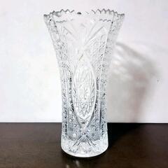 花瓶(クリスタルガラス、大)