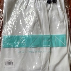 KAZEN 医療用白衣　レディススラックスLサイズ