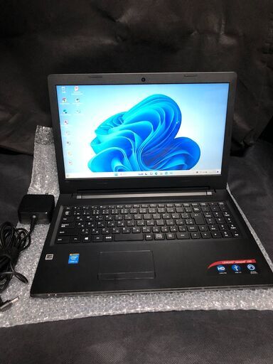 Lenovo ideapad 100-15IBD - Type 80QQ（80QQ00BAJP)・ 2015年冬モデル・Windows11+Office・エボニーブラック