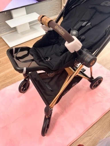 定価10万円で購入⭐️Cybexベビーカーmios3 ローズゴールドフレーム