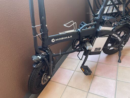 取引中）速い‼️フル電動自転車 MOBIMAX引き取り限定
