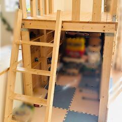 自作のキッズハウス  DIY　おしゃれ　室内用　こども　小屋 