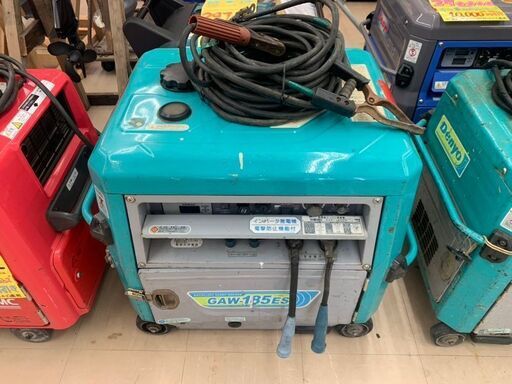 大幅値下げ✨デンヨー　中古　GAW-185ES　ウェルダー　発電機✨うるま市田場✨