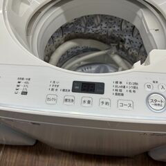 札幌 東区 SHARP/シャープ 5.5kg 全自動洗濯機 2020年製 ES-GE5D ホワイト