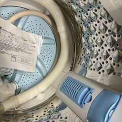 引取歓迎　札幌 東区 東芝/TOSHIBA 5kg 全自動洗濯機 2022年製 AW-5GAI ホワイト