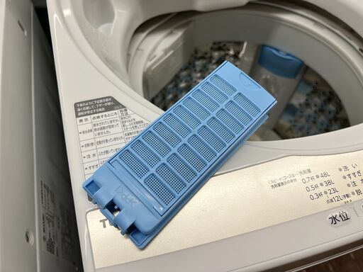 引取歓迎 札幌 東区 東芝/TOSHIBA 5kg 全自動洗濯機 2022年製 AW-5GAI  