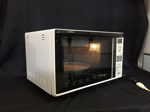 ＝ 動作OK 日立 オーブンレンジ MRO-TT5 2020年製 ホワイト 経年使用による汚れややあり