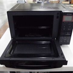 オーブンレンジ 2019年製 アイリスオーヤマ BLMO-F1801-B 黒 ブラック