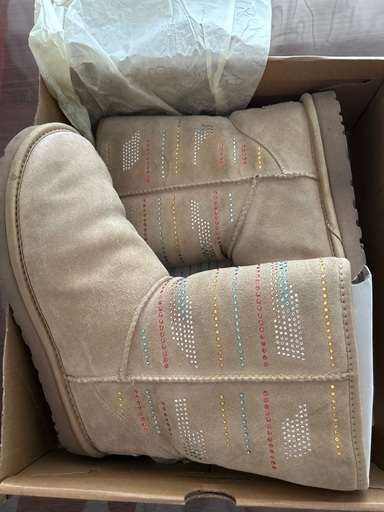 数回のみ使用 UGG ショートブーツ 防水加工 レディース 24㎝ 1019174